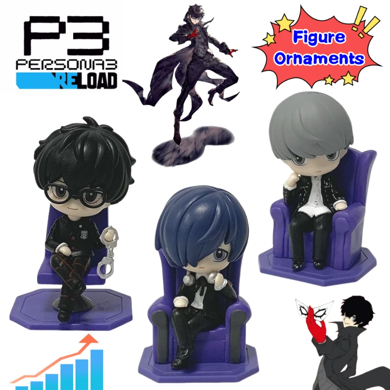 

Persona Amamiya Ren Akechi Goro Personality Creative Figurine Toy for Boy Bedroom or Study Desk Model Decoration Gift for Friend