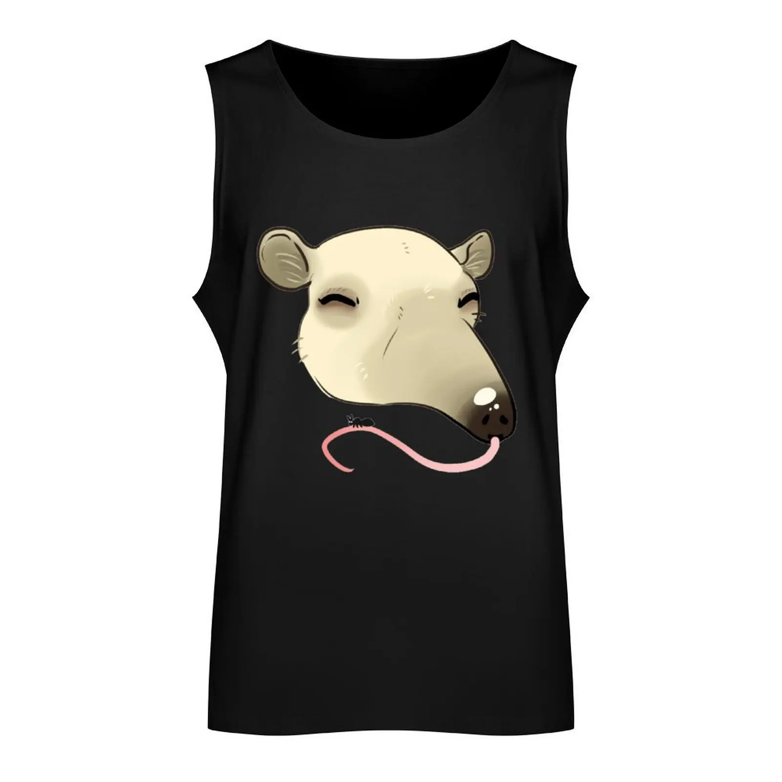 Tamanduas A Solid and Check Out This Anteater! Tank Top sleeveless shirts Men's clothing Sleeveless top