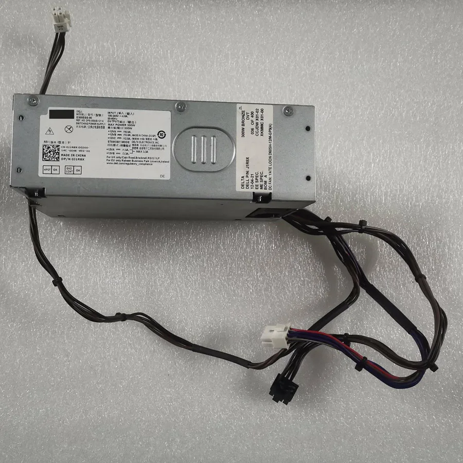 Original para inspiron 3910 vosrto 3901 3710 3991 optiplex 3000 300watt adaptador de alimentação D300EBS-00 L300EBS-00 H300EBS-00