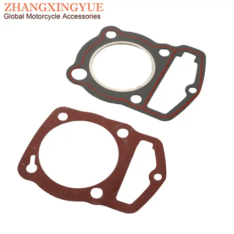 Motorcycle Cylinder Gasket Set Top End For Derbi Senda Baja 125 SM 2008- 2012 125cc 124CM3 Engine 4-Stroke
