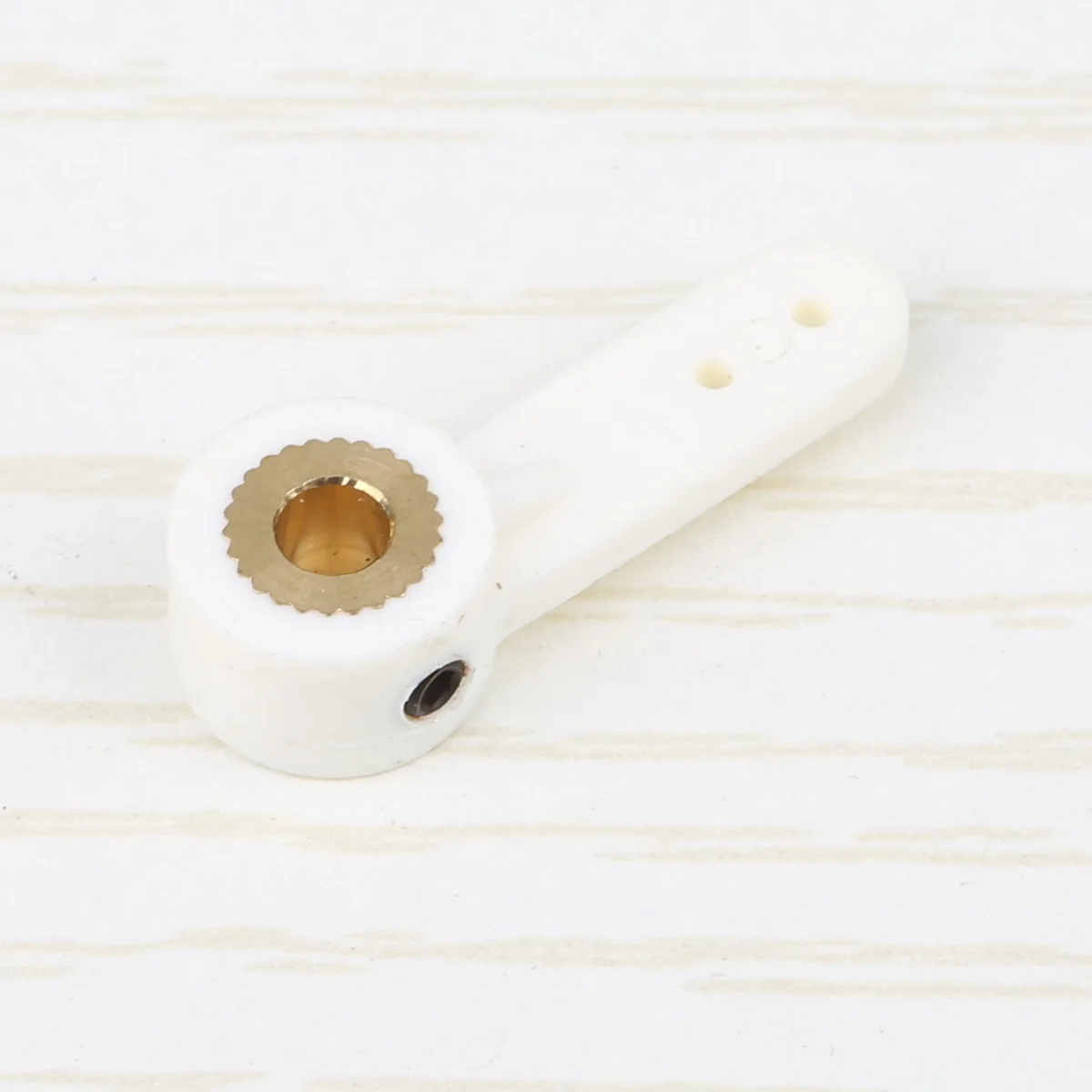 Siège de direction de train d'atterrissage de modèle d'avion d'aile fixe de 2 pièces/lot avec le support de roue avant en Nylon de bras à bascule