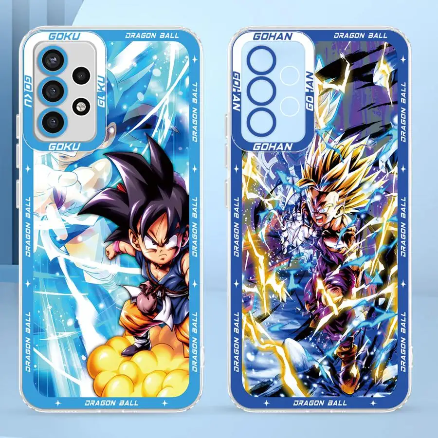 

Soft Phone Cover Case for Samsung Galaxy A26 A24 A73 A54 A25 A15 A14 A55 A23 A34 A35 A33 A36 A13 A56 Cute Gohan And Goku Dragon