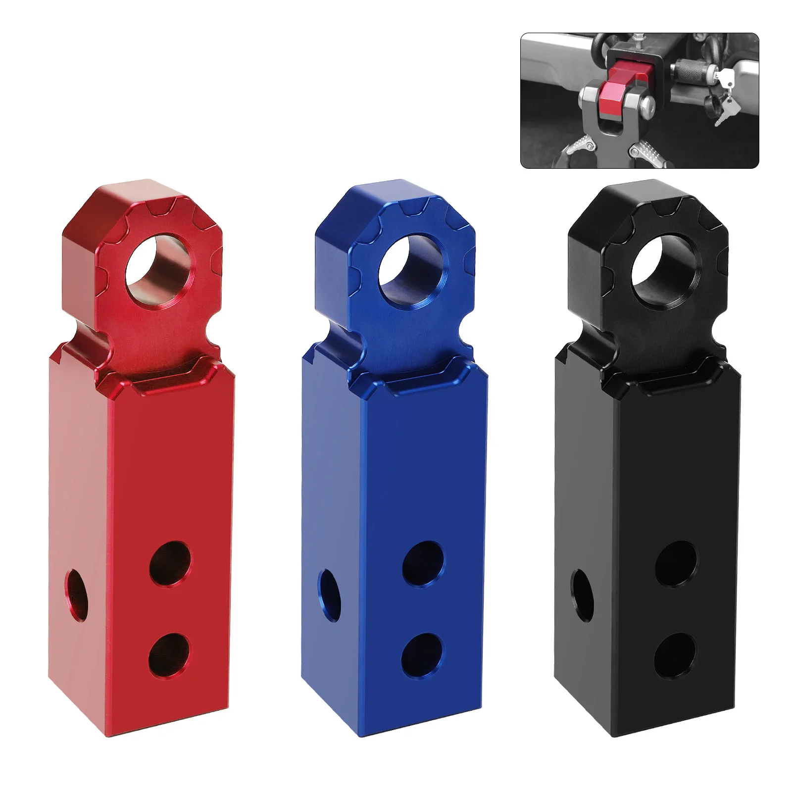 18000 Lbs 2 inch Shackle Hitch Arm Receiver Towing Hitch Trailer Hooks Tow  Trailer Tow Bar For SUV