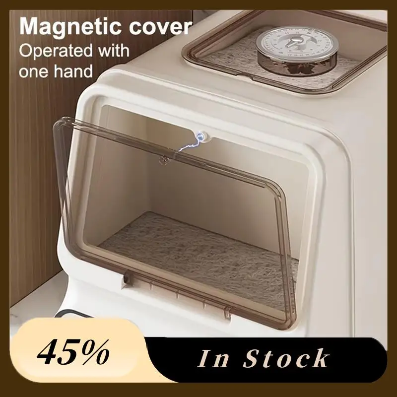 

A60Z Верхний герметичный контейнер для хранения риса, влагостойкий и защита от насекомых. Идеально подходит для организации кухни L.