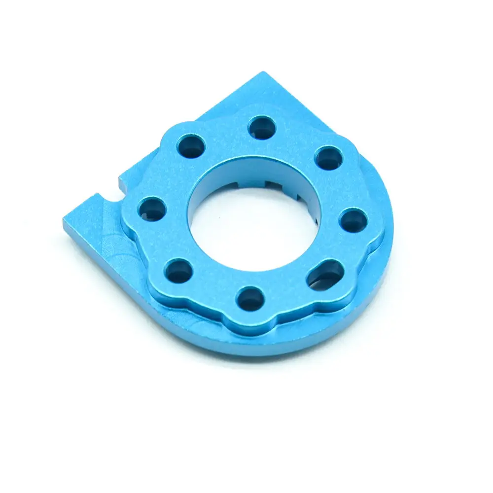 Aluminum Stock Motor Mount - Blue For Tamiya 1/10 TT01