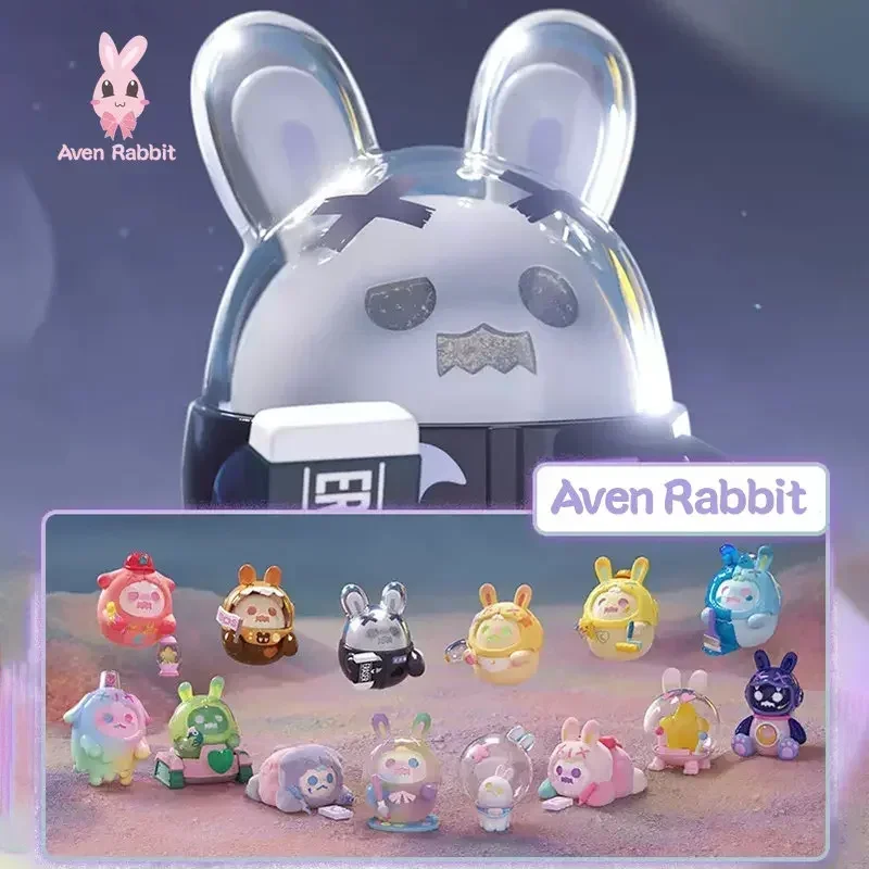

ShinWoo The Lonely Moon Space Ghost Bunny Blind Box Toys Mystery Box Mistery Action Figure Surpresa Cute Model Birthday Gift