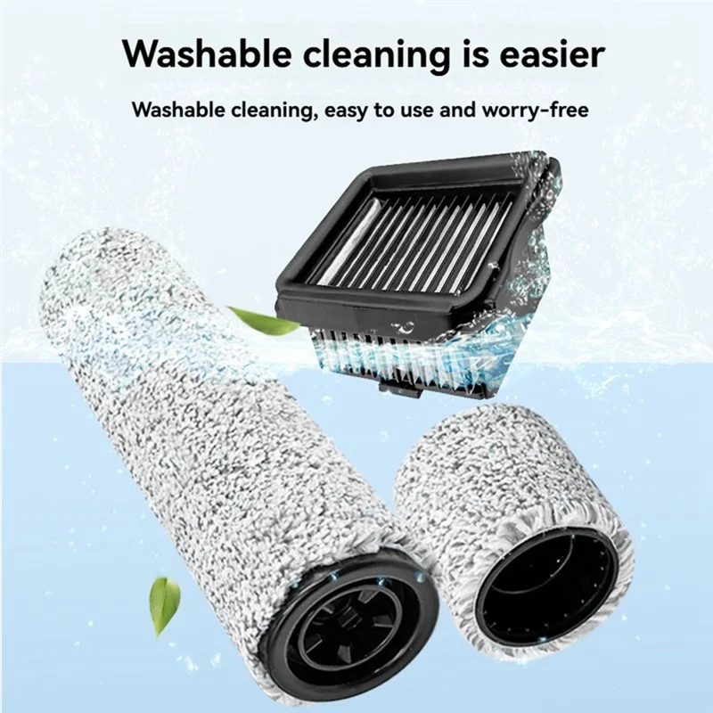 AB15-Rollenbürste und Filter Ersatzteile für Midea G6 G6-T G7 X10 X10 Pro Staubsauger Zubehör Ersatz