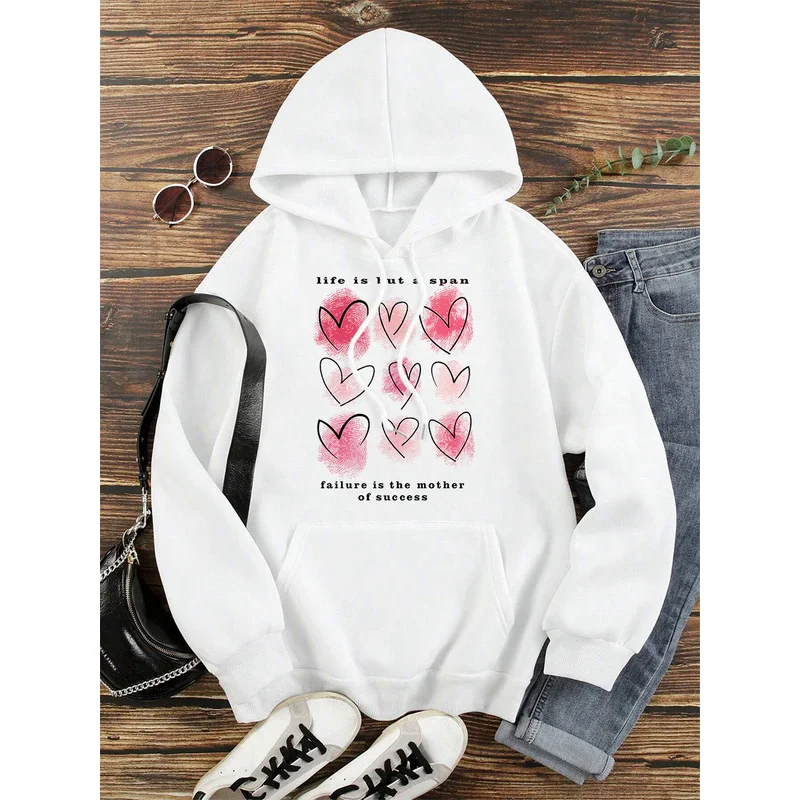 

Failure Is The Mother Of Success Hoodies Men Women Hip Hop Clothing Autumn O-Neck Pullovers Hoody Autumn Loose Hoody Couple