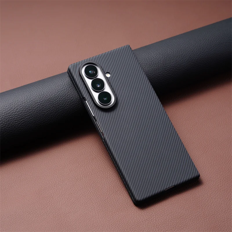 

Luxury PC Magnetic Fine Pattern Phone Case for Samsung Galaxy Z Fold 7 5 4 3 6 Fold7 with Metal Camera and Film Protective Cover