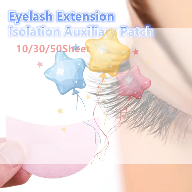 Parche adhesivo desechable para pestañas, protectores de sombra de ojos, almohadillas para ojos, parche para extensión de pestañas, herramientas de maquillaje