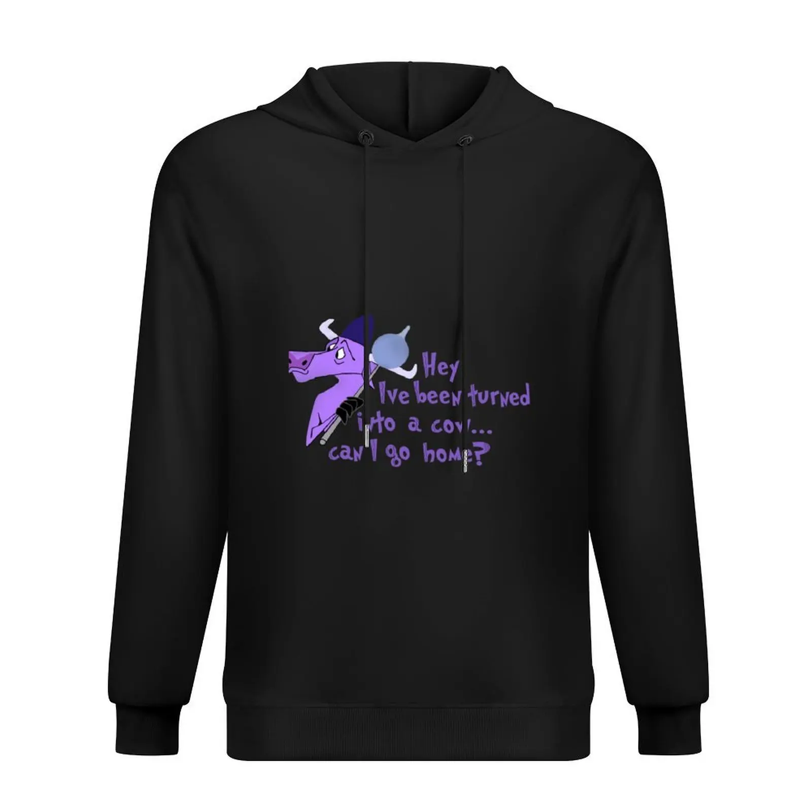 

I've Been Turned Into A Cow Scoop Hoodie korean style clothes mens clothing men's sweat-shirt set hoodie oversize