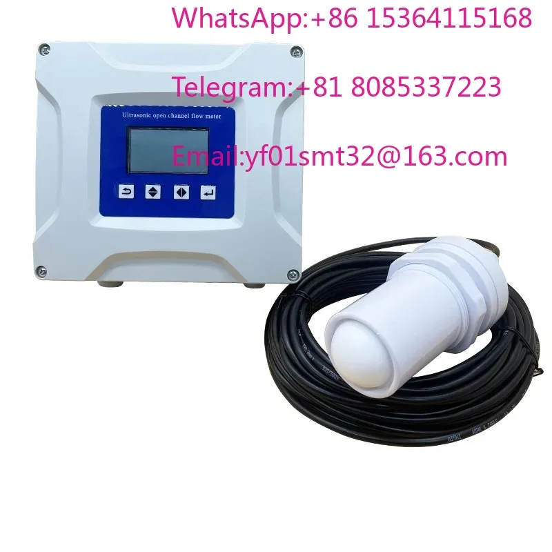 Flow meter, non-contact measurement sensor for water conservancy and river channel, sewage pipeline flow meter