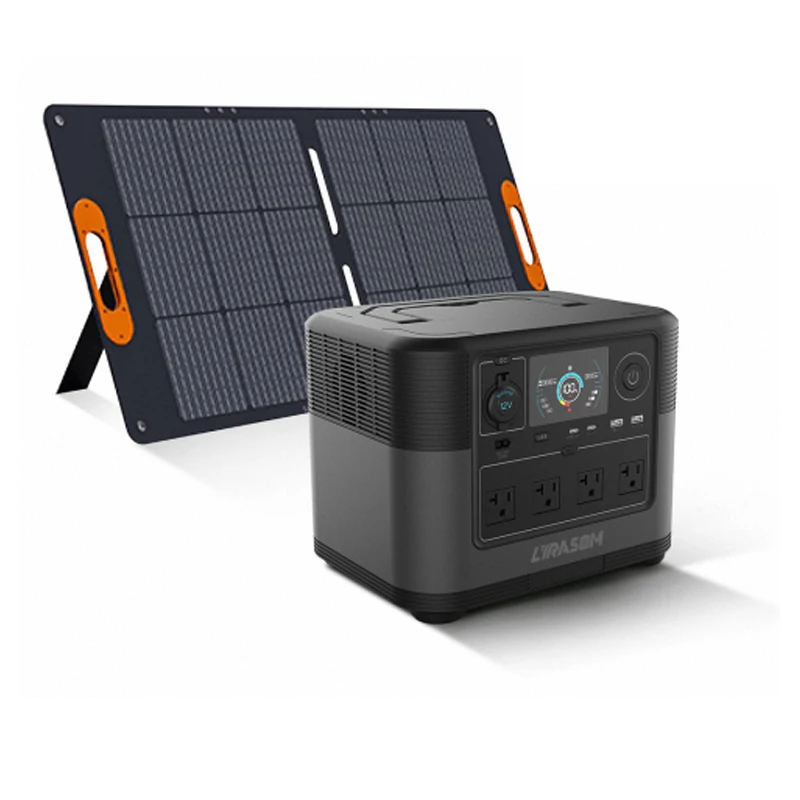 

Factory Custom Outdoor 600W 1000W 1200W Energy Powerful Portable Solar Power Station Solar Generator for Home and Camping