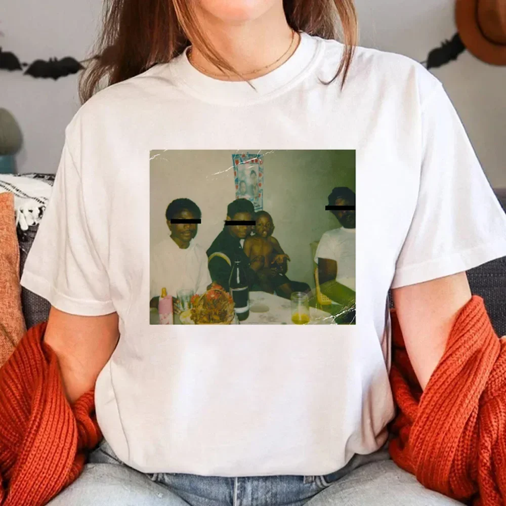 2025 Vintage Rapper Kendrick Lamar Goede Kid Geld Bomen T-shirts Mannen Hip Hop Retro Oversized T-shirt Mannelijke Mode Trend T-shirt