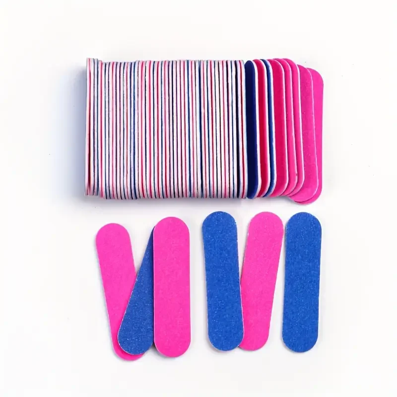 Doppelseitige Nagelfeilen Mini Holz Schleifpuffer Block Set für Gelpoliermittel Maniküre Pediküre Salon Professionelle Nail Art Tools – Detail 3