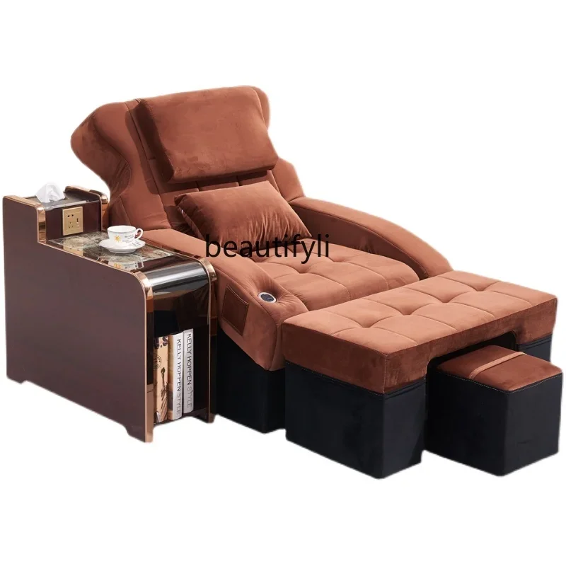 ss new styelFoot  Sofa Electric Massage Sofa Bed Bath Ear Cleaning Massage Foot Massage Bed Recliner