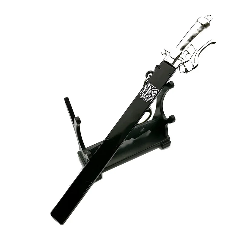 Aanval op Titans Japanse Anime Randapparatuur Eren Jaeger Zwaard Volledig Metalen Ambachtelijke Wapen Model Collectible Bureau Ornamenten Jongen Speelgoed