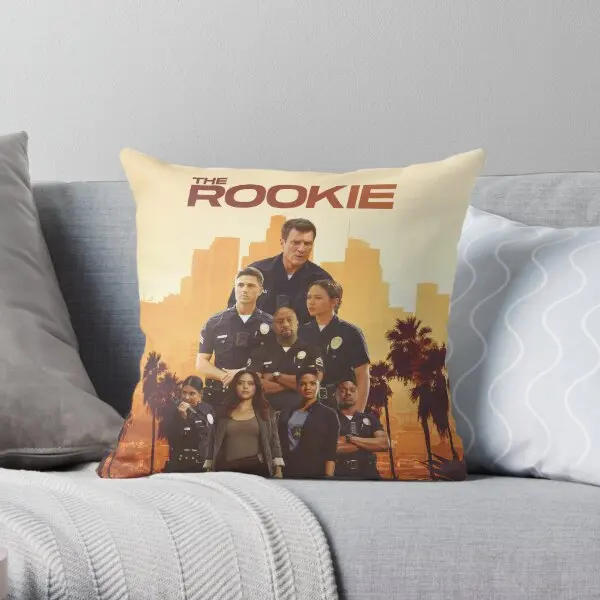 The Rookie L A Sunset  Printing Throw Pillow Cover Fashion Case Sofa Cushion Decor Soft Office Pillows not include One Side