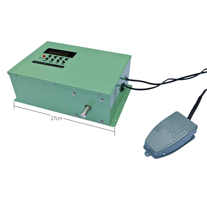 Industrial Webbing Rewinder with Counter Auto-Stop, Multi-Purpose Ribbon Tape Winder for Textile Factory, Foot Pedal Control