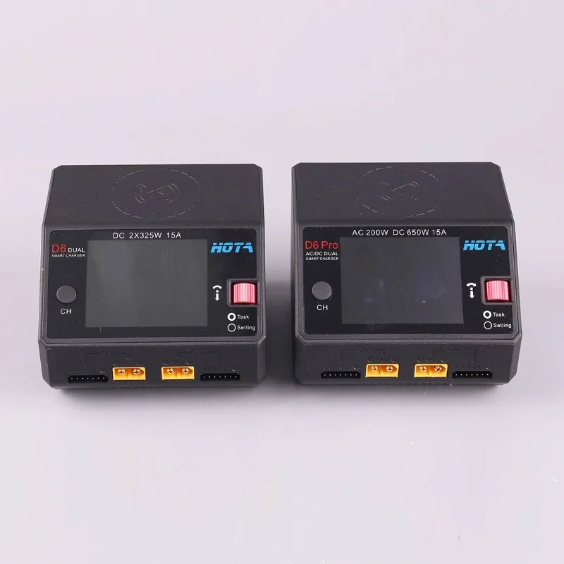 HOTA D6Pro Intelligent Balance Charger Fast Charging Open Source Multi-Protocol High Power 650W 15A for RC Drone Aircraft Car