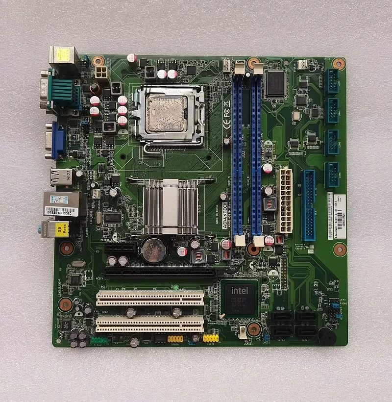 

For Advantech AKMB-G41M Rev. A1 AKMB-G41MF-00A1E Industrial Computer Main Board Send CPU