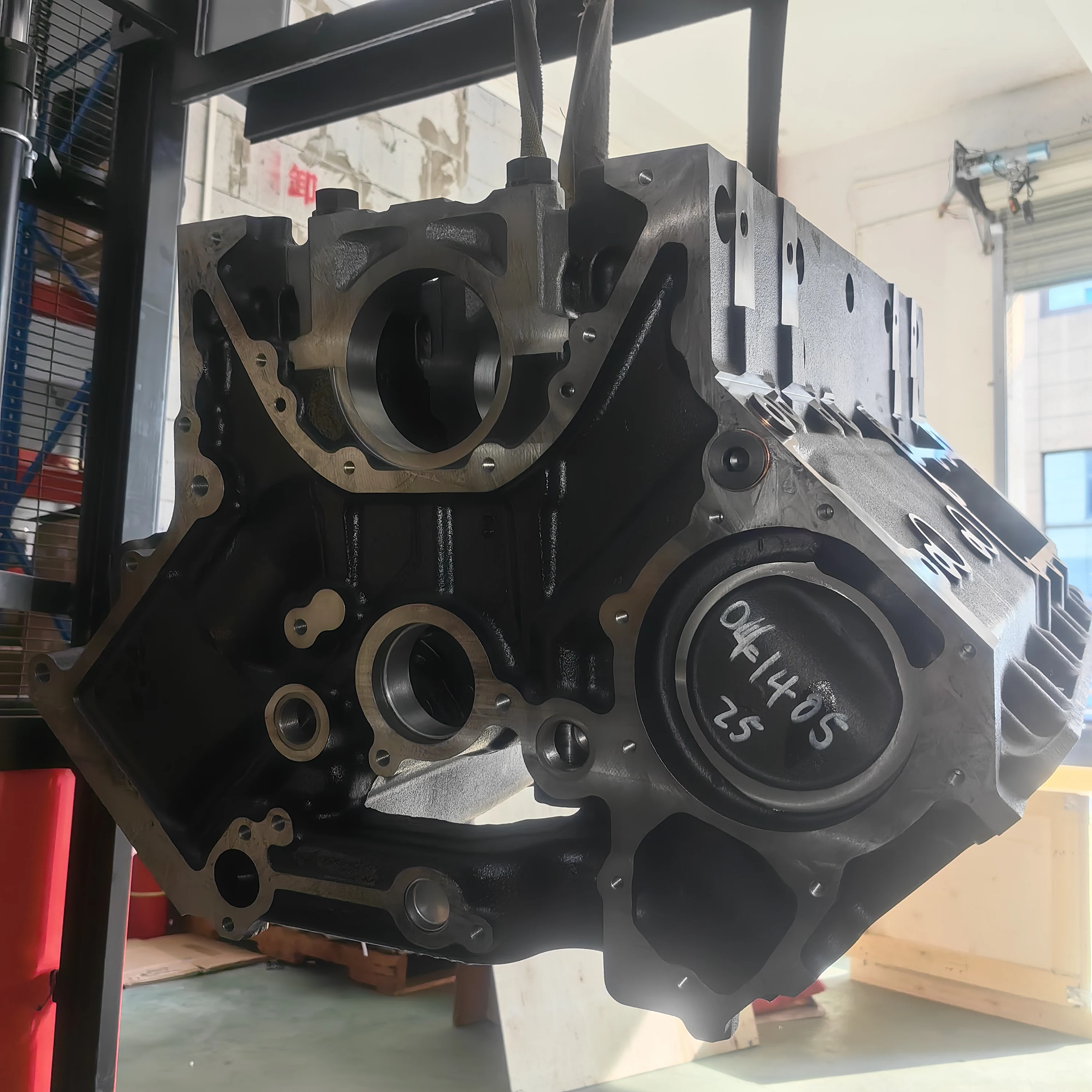 Cylinder Block 150102-00013 / 150102-00774A For Doosan GV158TI Natural Gas Engine, Fits V8 Genset