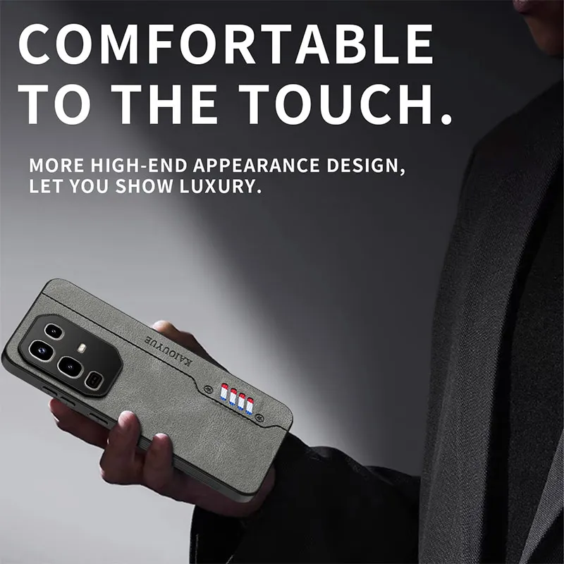 For Infinix Note 50X 50S Luxury Sheep Nappa Leather Skin Phone Case for Infinix Note50 Pro Plus 40 Pro 4G 5G Full Protect Cover