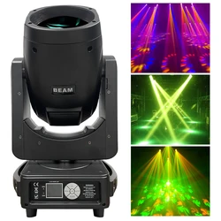 Faisceau lumineux mobile 7R à double prisme, plus grand, cercle LED RVB, lampe DJ Chang Club, 295