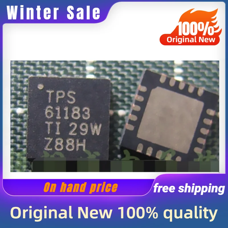 1-200 pces (ic) novo original tps61183rtjr QFN-2 componente eletrônico