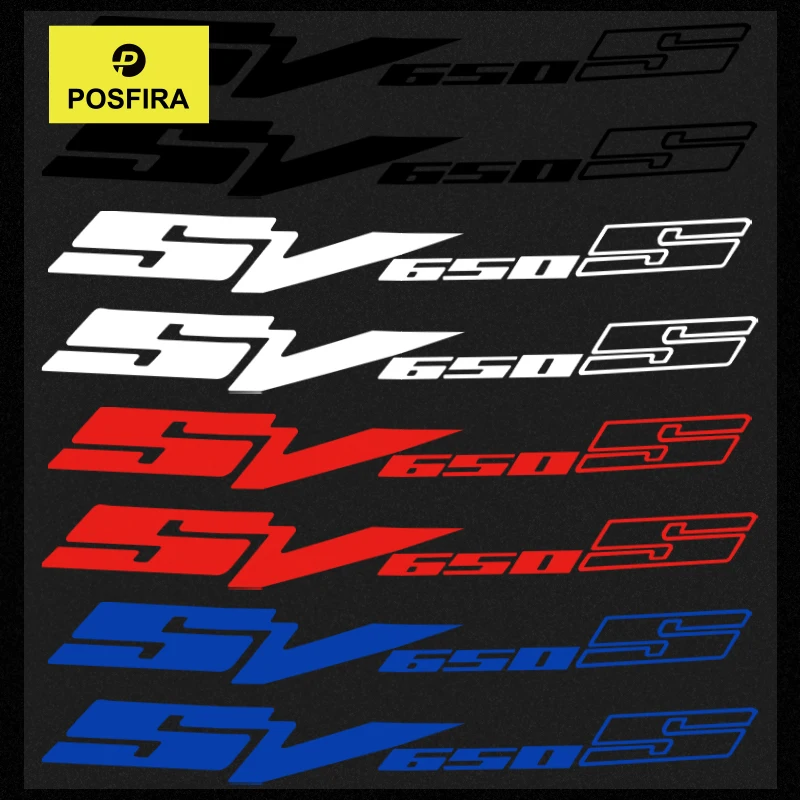 POSFIRA Motorcycle Sticker Waterproof Decals for Suzuki SV650S SV 650 S 650S Accessories 1999-2016 2005 2004 Motorbike Stickers