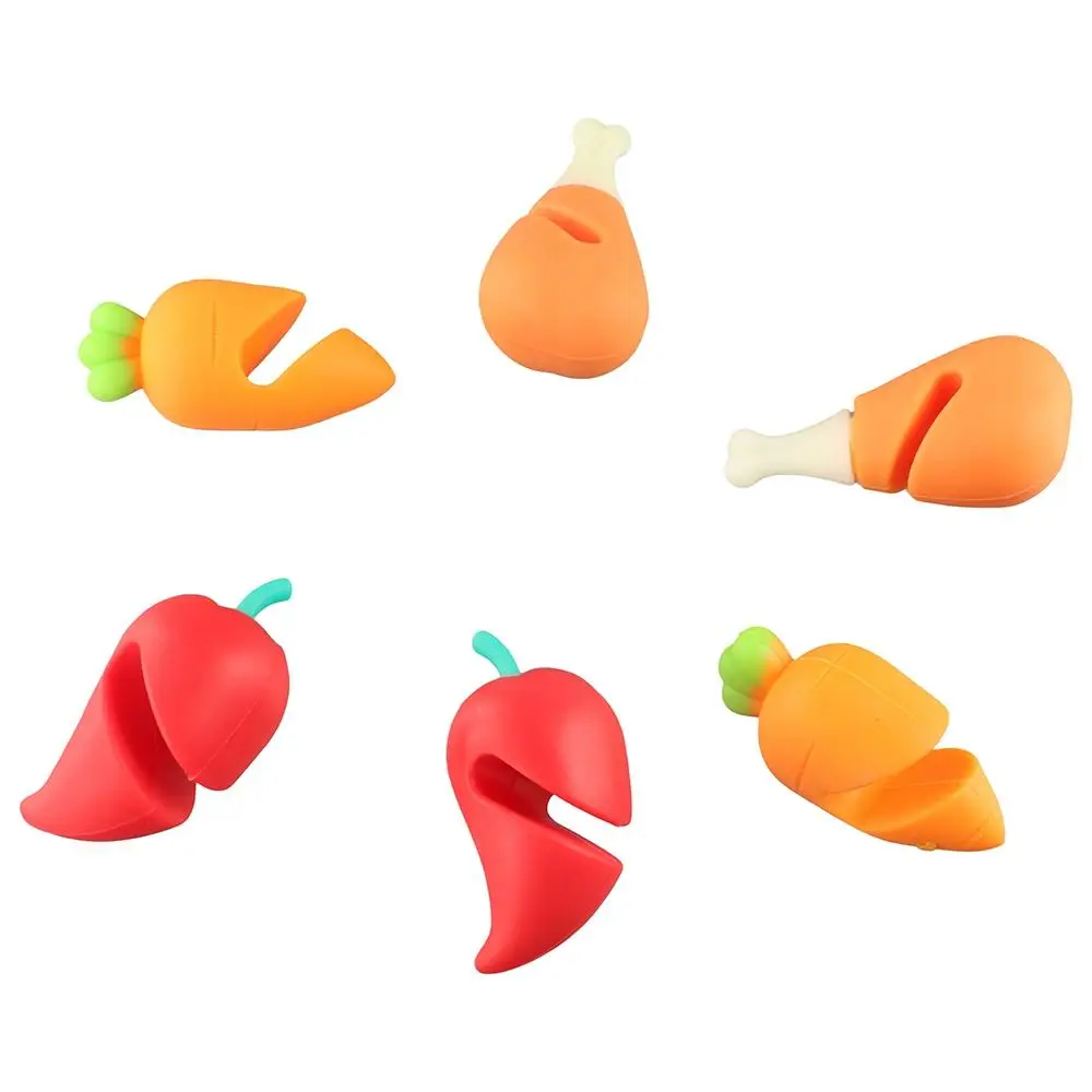 For Soup Pot Creative Carrot Shape Specialty Tools Heat-resisting Pot Cover Lifter Kitchen Tools Pot Lid Rack Overflow Stoppers