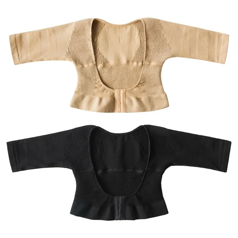 دعامة الصدر رافع الصدر ملابس داخلية قابلة للتعديل كم قصير رفع الجسم المشكل للصدمات الكتف سحب مصحح الموقف العلوي