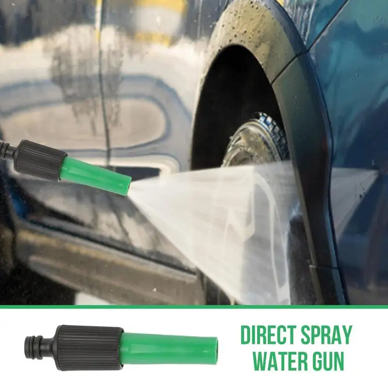 Hose Nozzle Adjustable Spray Nozzle For Water Hose High Pressure Gardening Tools For Cleaning Showering Pets Outdoor Plants Lawn