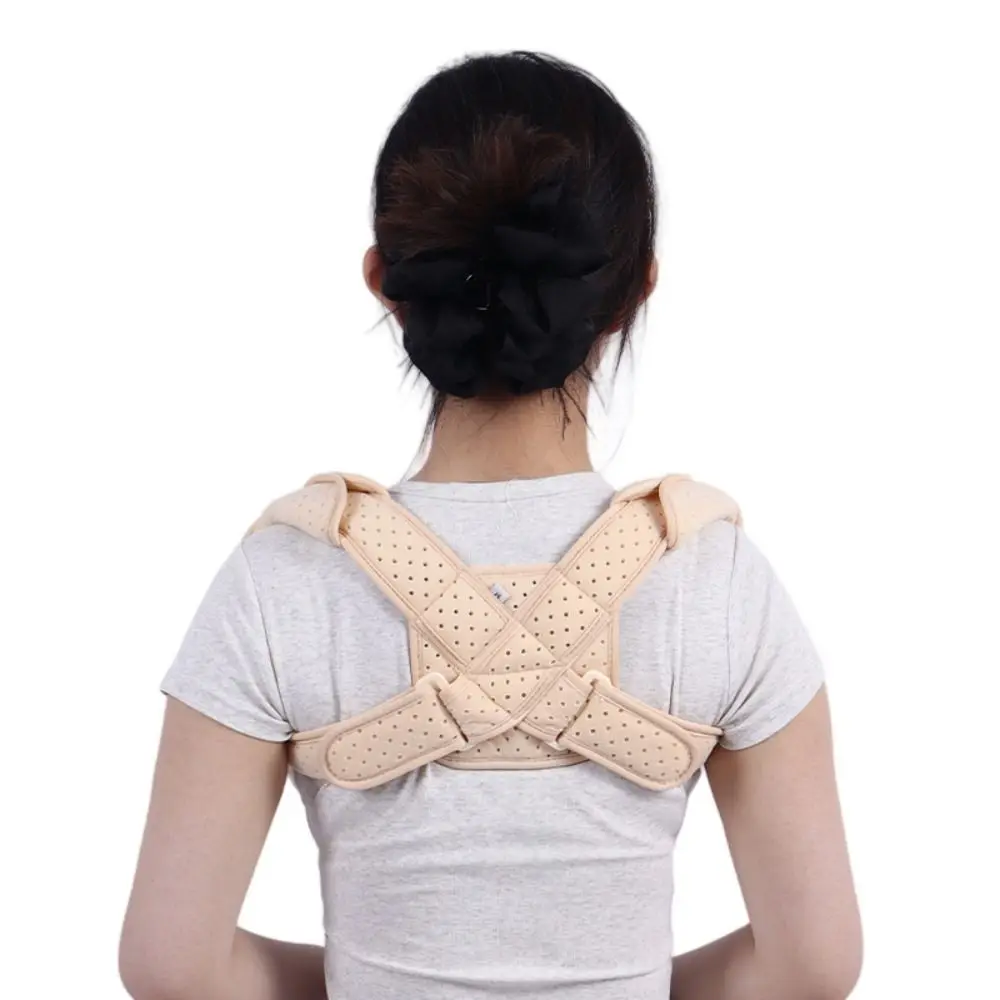 Composite Cloth Clavicle Brace Hunchback Correction Adjustable Strap Posture Corrector