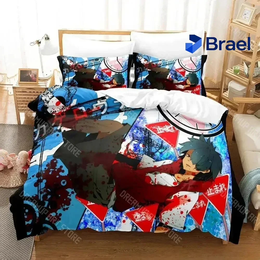 Exquisite 3D Print Kagerou Project Bedding Set Single Twin Full Queen King Size Bed Set Adult Kid Bedroom Duvet Cover Sets