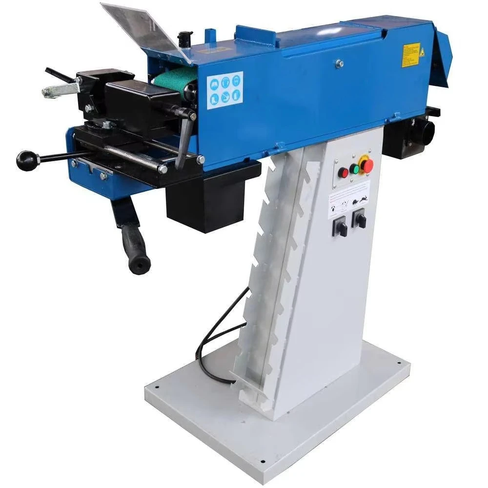 

2-in-1 Electric Pipe & Stainless Steel Tube Notching Grinding Machine Abrasive Belt Sander Industrial Tube Sanding Notcher