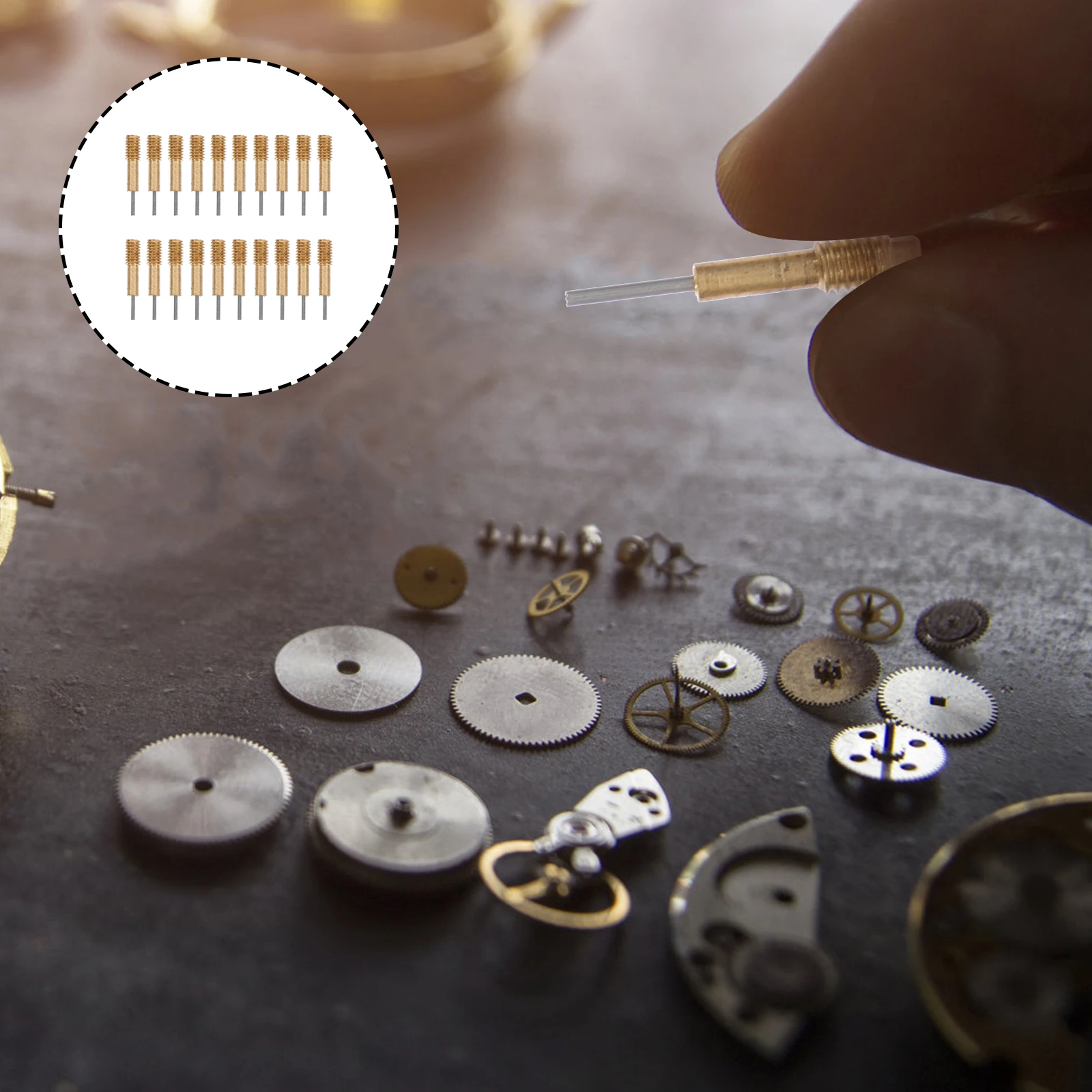 

20pcs Link Removal Tool Steel Needle for Disassembly Watch Bracelet Repair Kit Band Needles Durable Copper Steel