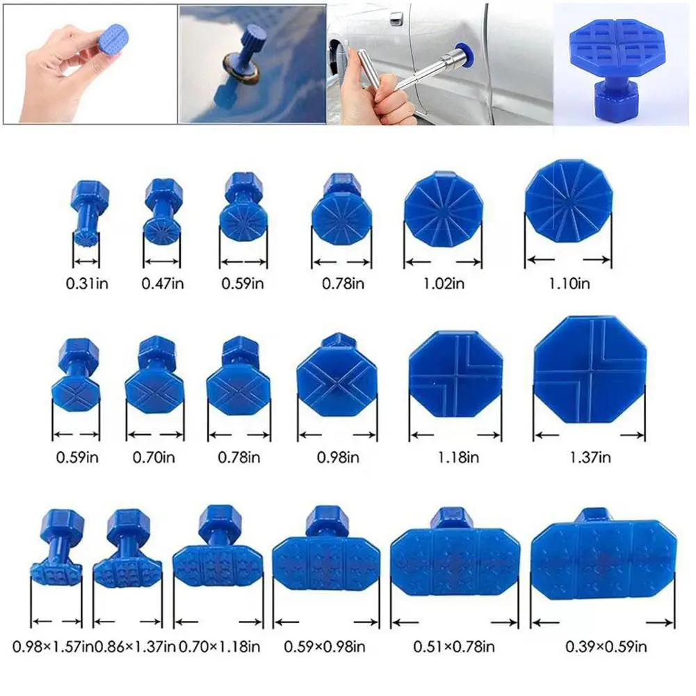 

high quality Car Dent Repair Tool Auto Body Part Mechanical Sheet Metal Paintless Dent Removal Puller Kit Hand Tools Kit Set