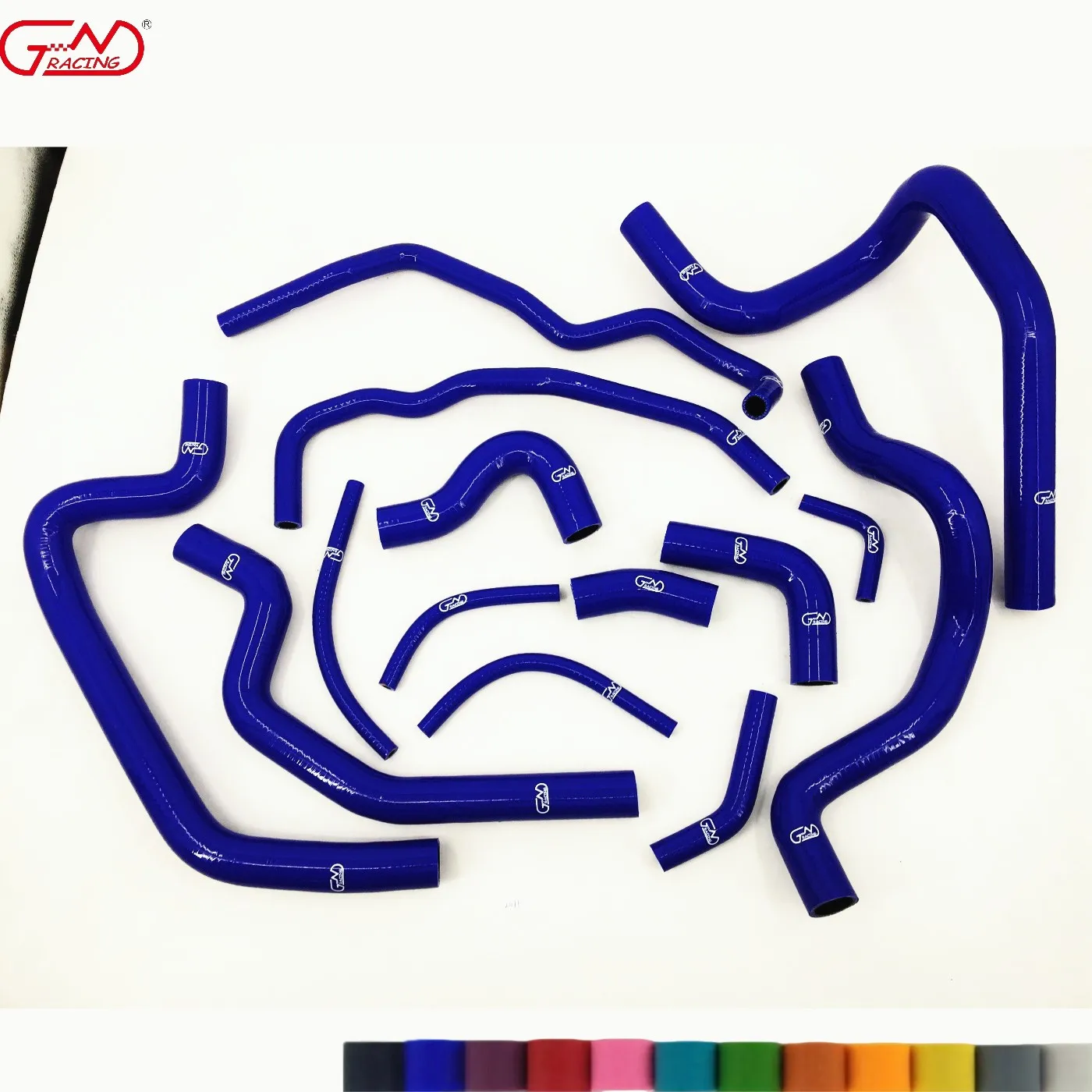 Fit 1984-1989 Toyota MR2 MK1 AW11 1.6L 4A-GE Silicone Radiator Heater Hoses 13 PCS Kit