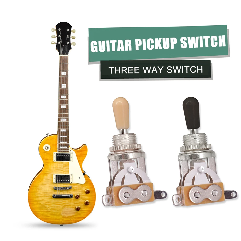 3 Way Guitar Selector Pickup Toggle Switch with Tip Cap for  Les Paul New Pickup Toggle Switch Musical Instruments Guitar Access