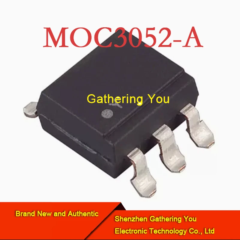 MOC3052-A DIP5 Optocoupler isolator IC merek baru autentik