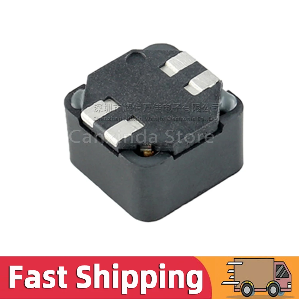 5pcs MSD1278-684KLD SMD Shielded Coupled Inductor 680uH 1.3A Dual Wire Inductance Common Mode Filter 12mmx12mm