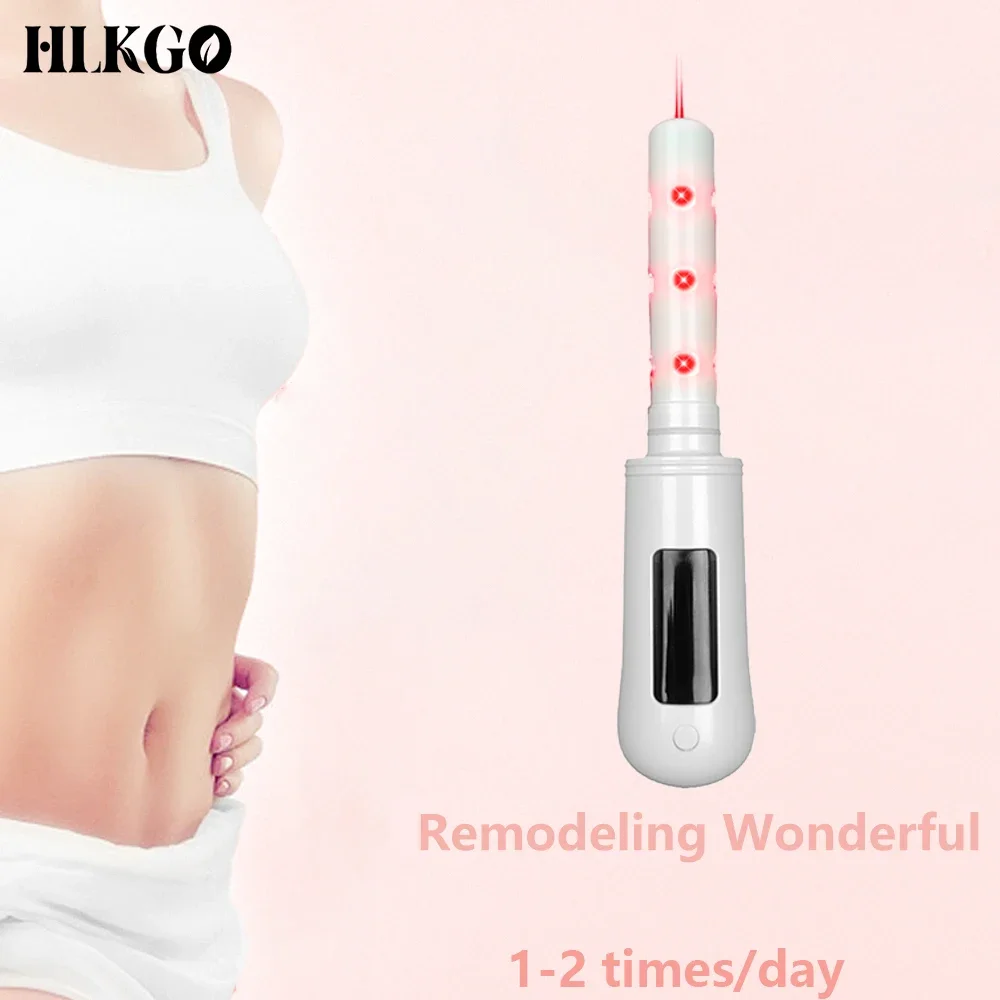 Portable Blue and Red Light Vaginal Care Rejuvenation Therapy Device with Massage Function