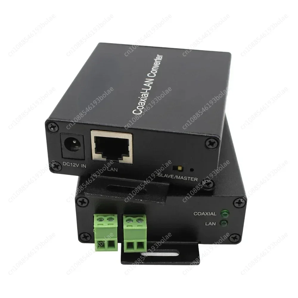 2-draads ethernet-converter, IP Ethernet via twisted pair-kabel telefoon/LAN-extender, ethernet via coax slave master eoc