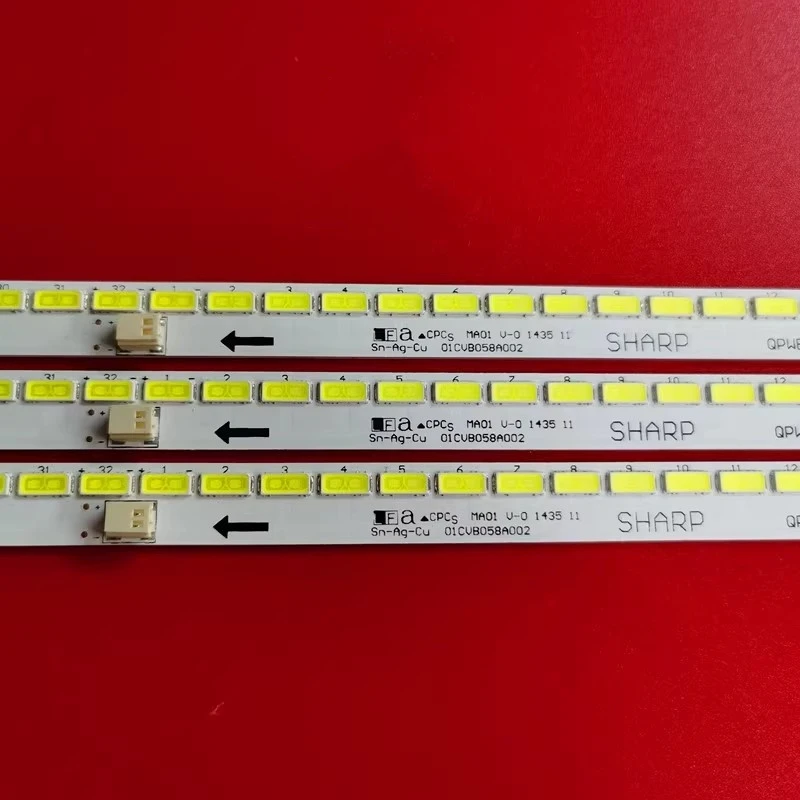 Listwa oświetleniowa LED lampa 64 dla LK695D3LA18 01 cvb058a002 LCD-70LX255A 2012SSP70-64-7030 RUNTK5238TPZZ 5238ZZ 5369ZZ 5195 5122