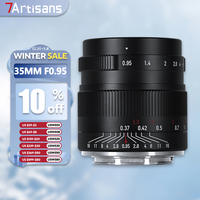 7artisans APS-C 35mm F0.95 Extra-large Aperture Portrait Camera Lens with Sony E Nikon Z Fujifilm XF Canon EOS-M RF M43 Mount