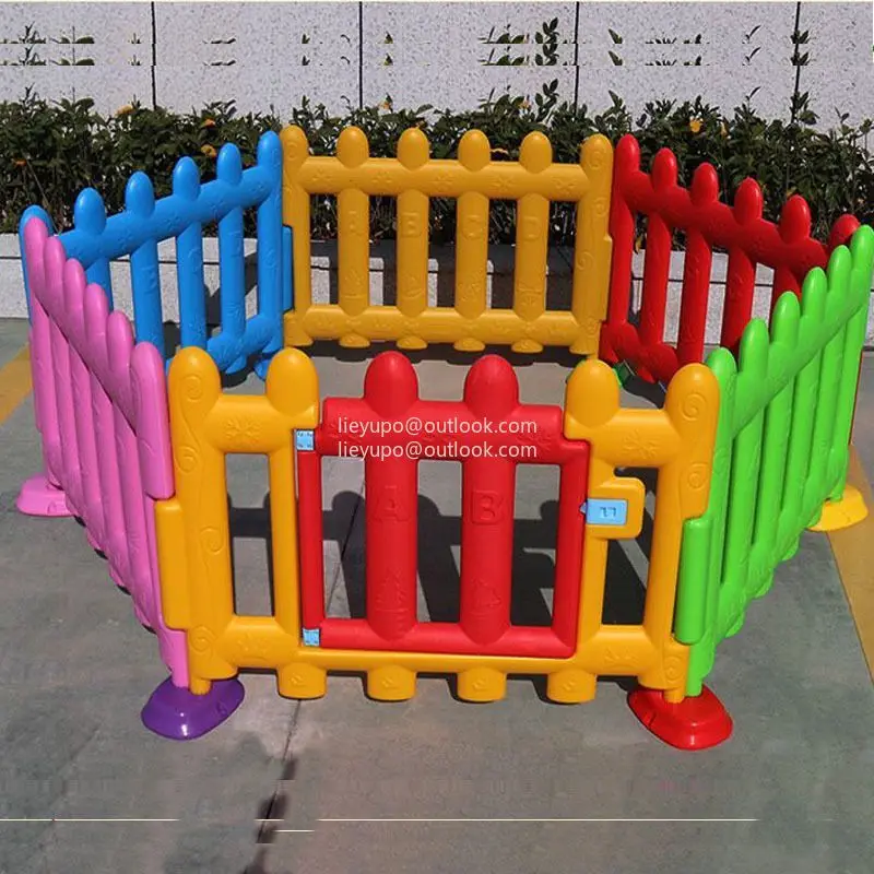 Amusement Park Multi-angle Fence Plastic Game Fence Children's Railing Children's Guardrail Kindergarten Fence Outdoor