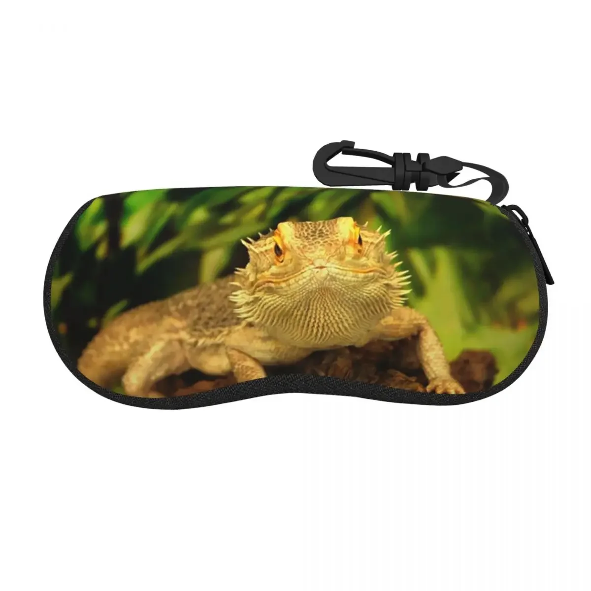 Bearded Dragon Shell Glasses Case Protector Sunglasses Box Women Men Soft Eyeglasses Bag Pouch