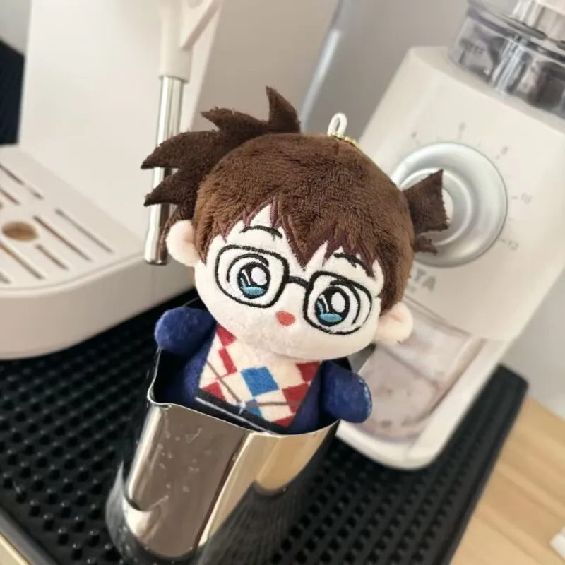 "المحقق كونان" "موري رانو كودو شينيتشي" سمات، دمية قطنية 10 سم، سلسلة مفاتيح على شكل نجمة البحر طفل عاري