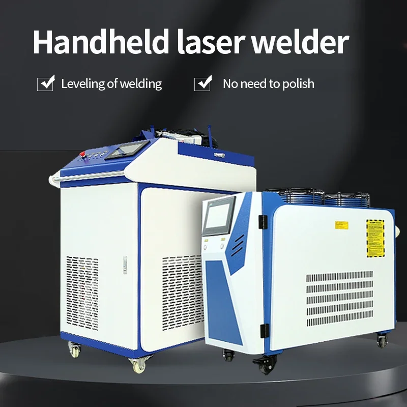 1000W 1500W 2000W Handheld 3 in 1 Fiber Laser Cleaning Welding Machine Laser Cutting Machine for Oxides Stainless Steel Surfaces